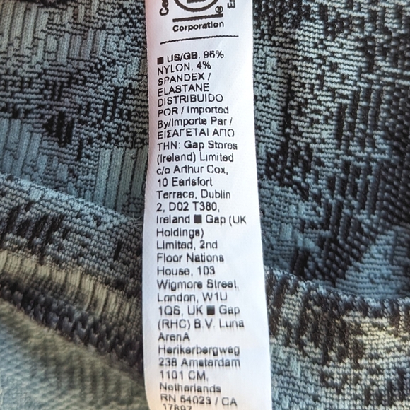 Athleta Momentum Seamless Floral Print Long Sleeve Athletic Top - Picture 7 of 9